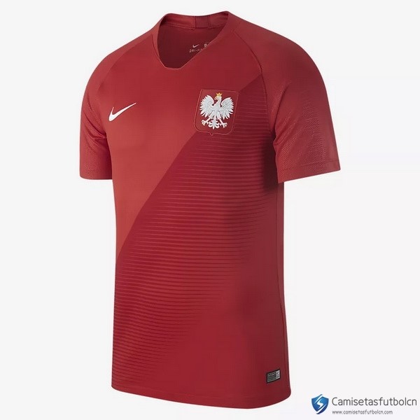 Camiseta Seleccion Polo Kitnia Segunda equipo 2018 Rojo